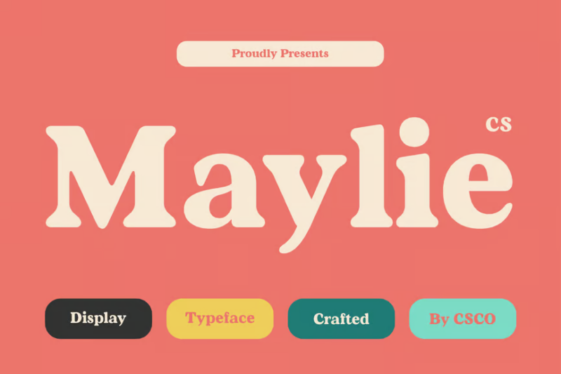 Maylie – Retro Font