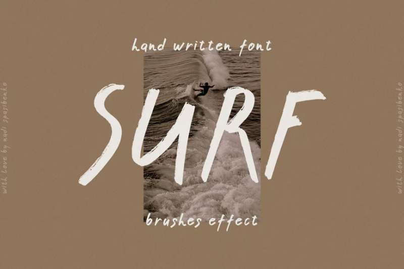 Ocean Surf Hand Written Font