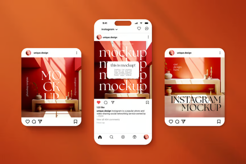 Sinopia Instagram Mockup