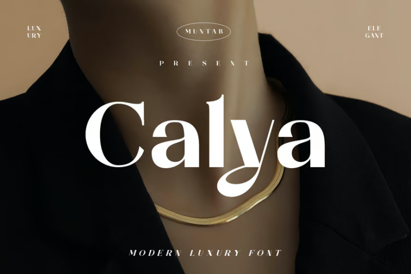 Glossy - Modern Elegant Luxury Font