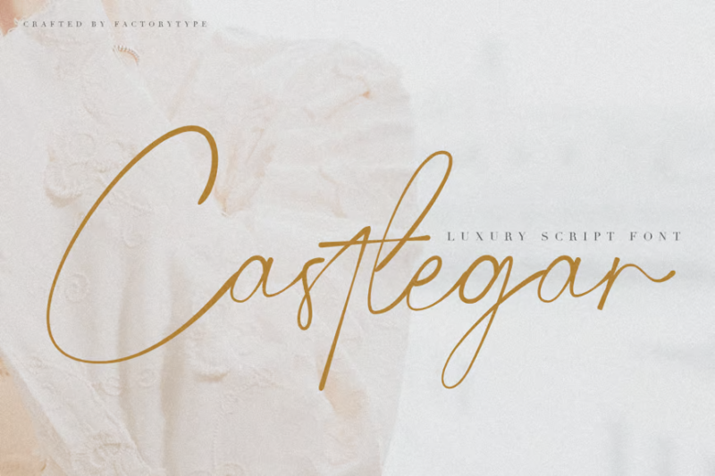 Caster - Elegant Luxury Serif Style