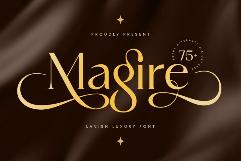 Nigella - Curvy Luxury Font