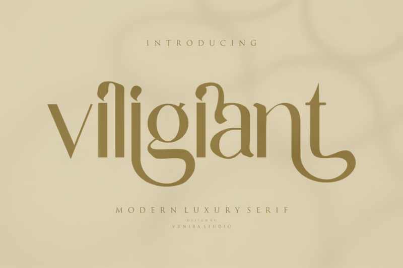 Glamore - Luxury Display Serif