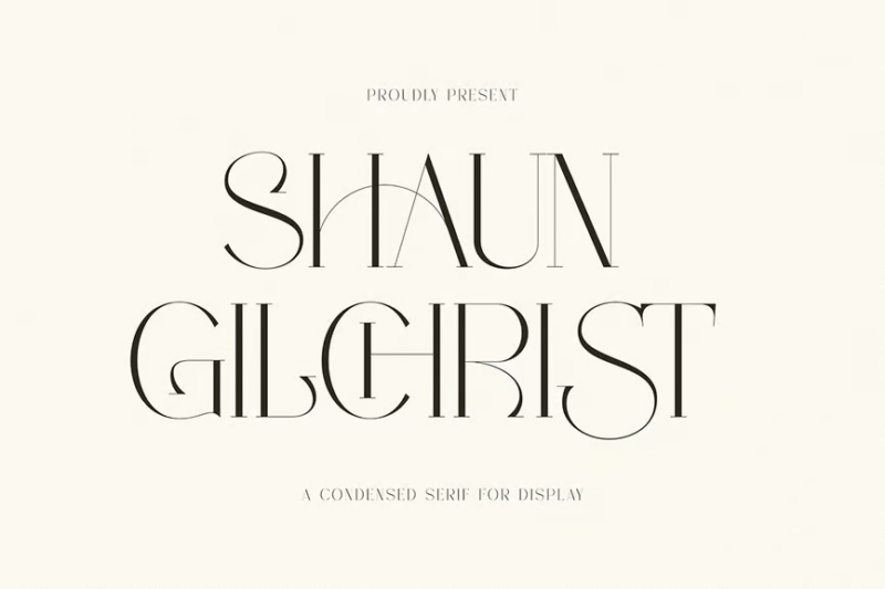 Balqur - Luxury serif font