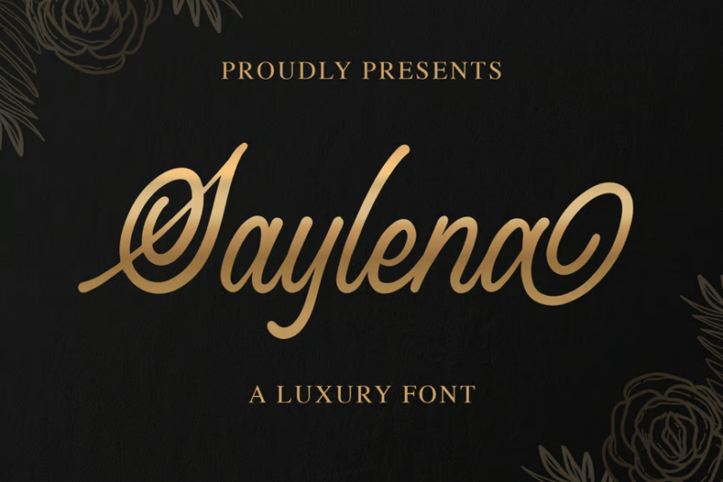 Progesteron Luxury Serif Font