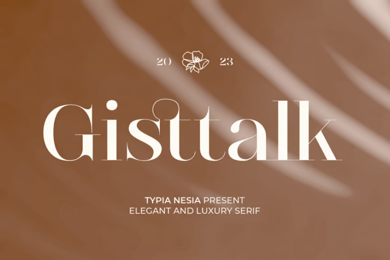 Regasto|Luxury Serif