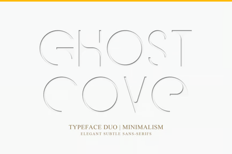 Ghost Cove | Omega Sans | Font Duo