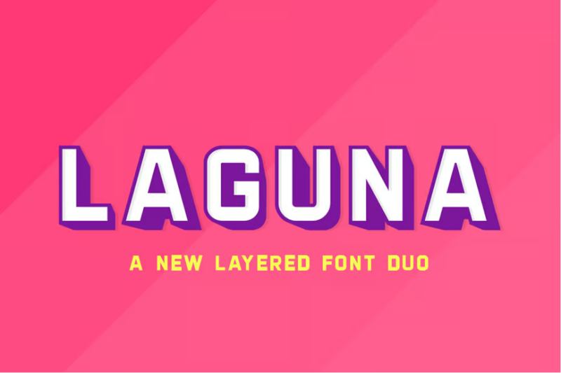 Laguna Layered Font Duo