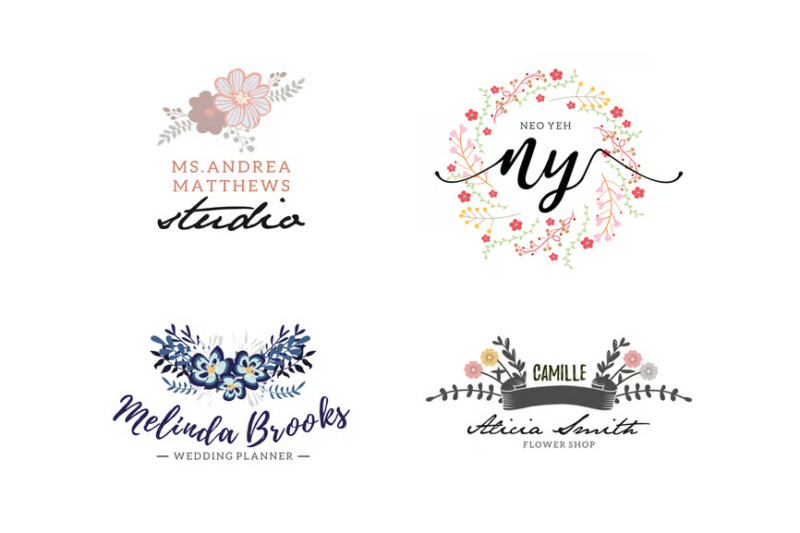 Floral Business Logos