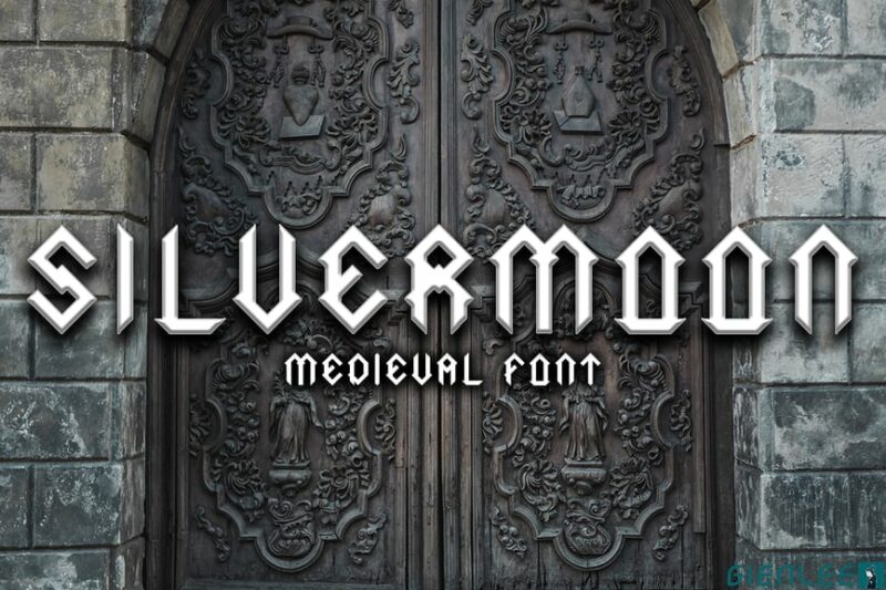 Silvermoon - Medieval Font