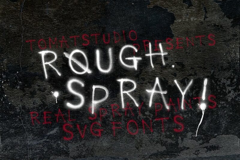 Rough Spray SVG