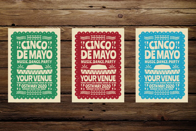 Cinco De Mayo Festival, Print Templates ft. cincodemayo & mayo - Envato