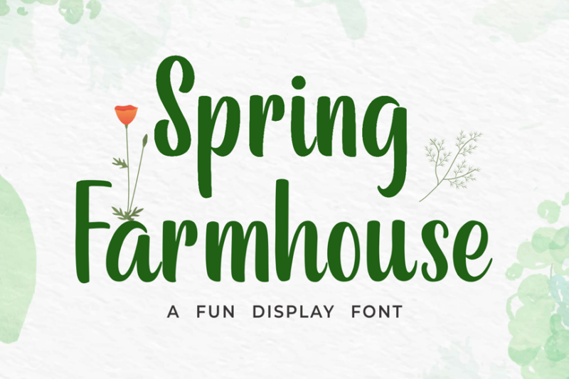 Spring Farmhouse