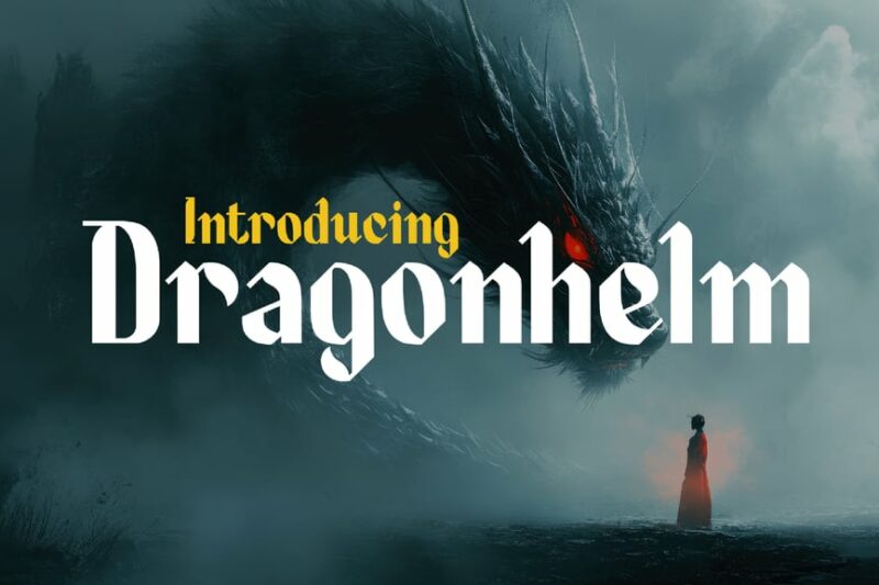 Dragonhelm - Medieval Typeface