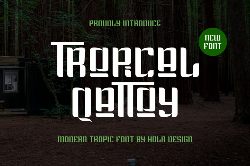 Tropical Qattoy - Sans Serif & Modern Tropic