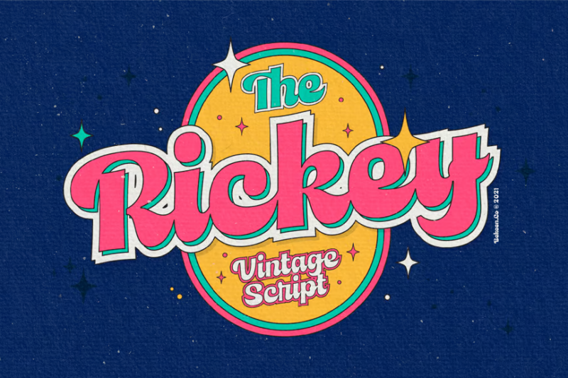 Vintage Bold Script Font