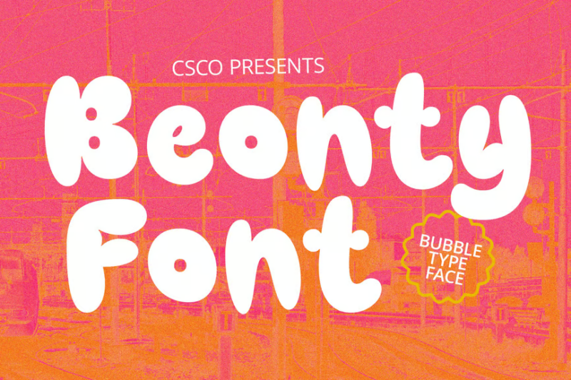 Beonty – Bubble Font