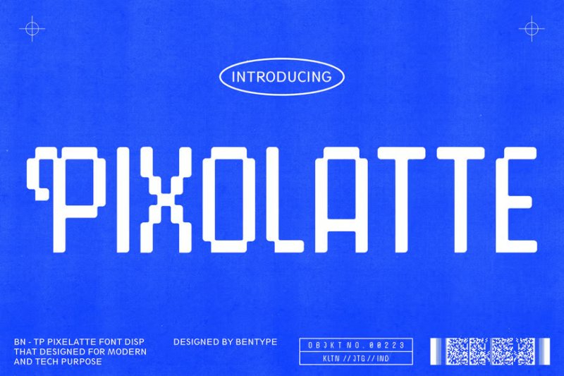 Pixolatte - Pixel Font Display