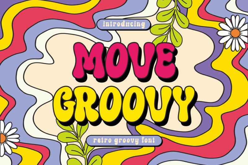 Move Groovy Font