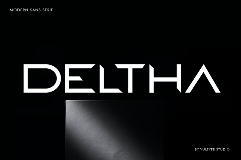 Deltha - Modern Font