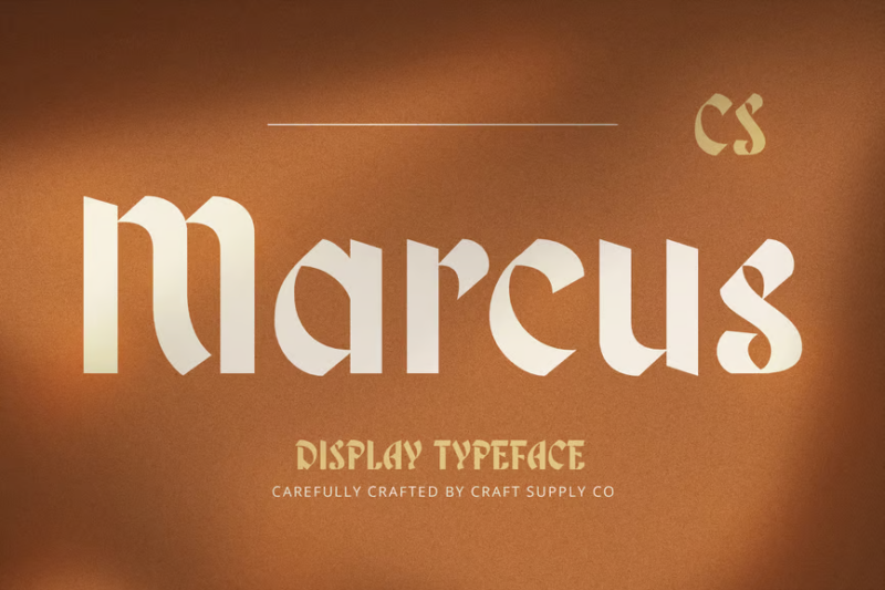 Marcus – Blackletter Font