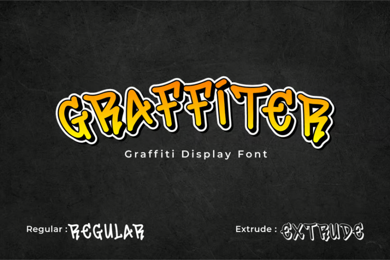 Graffiter - Graffiti Display Font