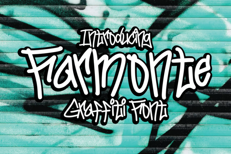 Farmonte - Graffiti Font