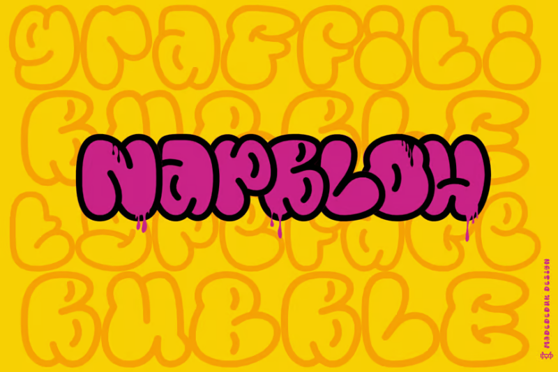 Napblow Graffiti Font