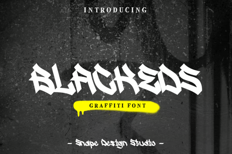 Blackeds - Graffiti Font