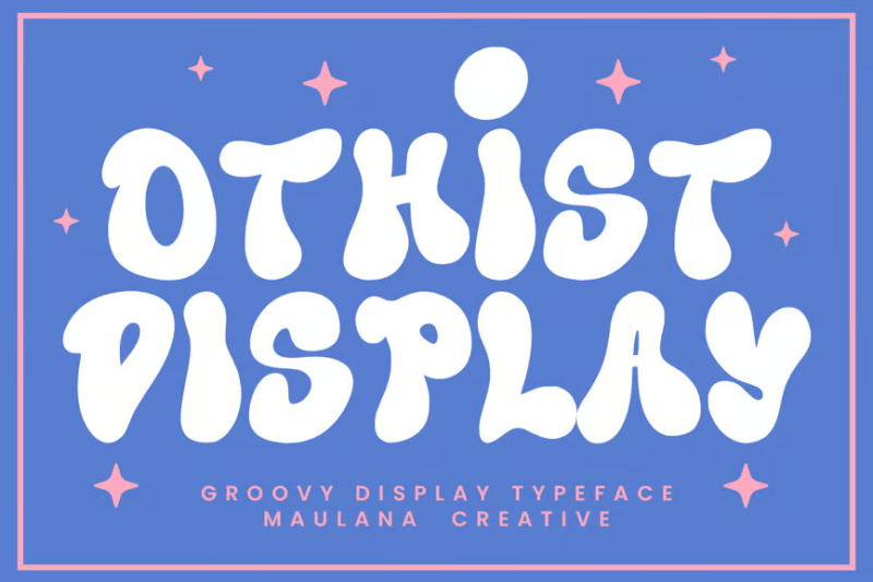 Othist Groovy Display Typeface