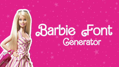 Free Barbie Font Generator – Fabulous Barbie Text Downloader