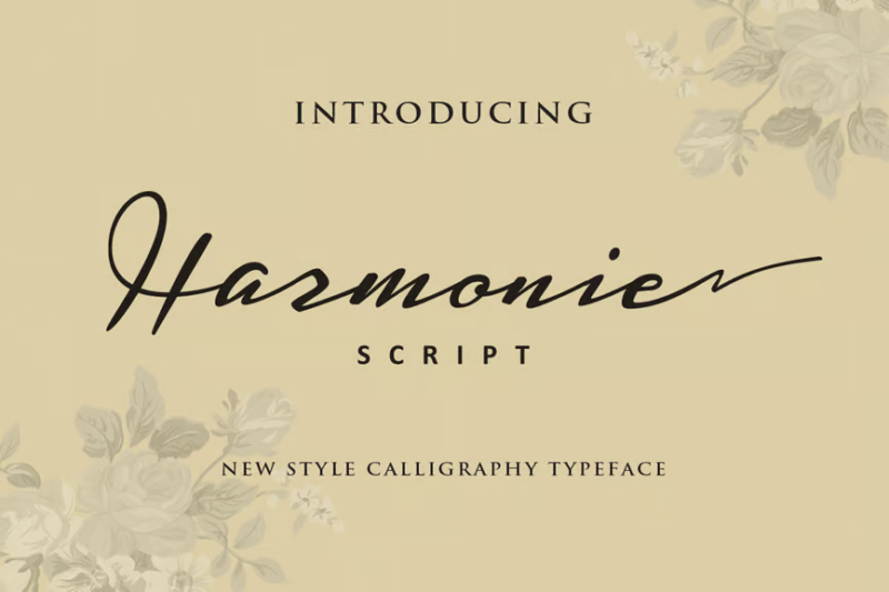 Harmonie Script