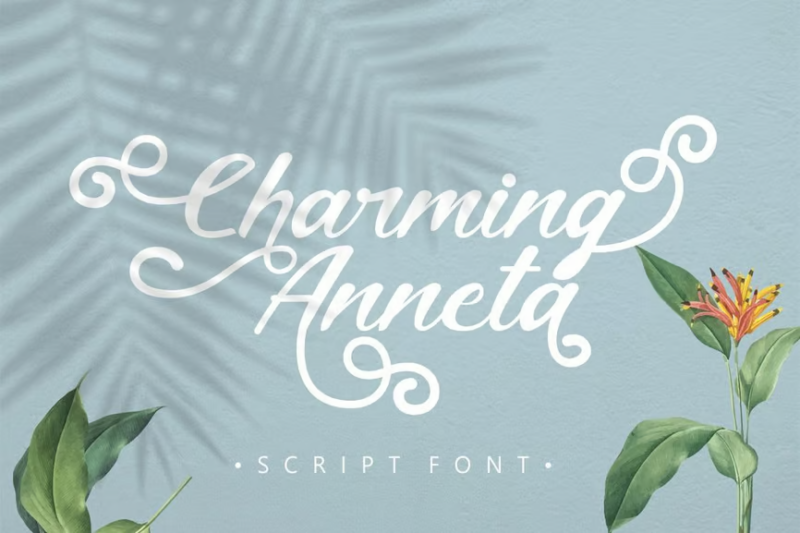 CharmingAnneta - Script Font