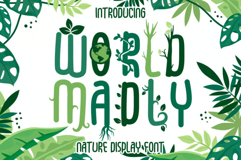 World Madly - Display Font