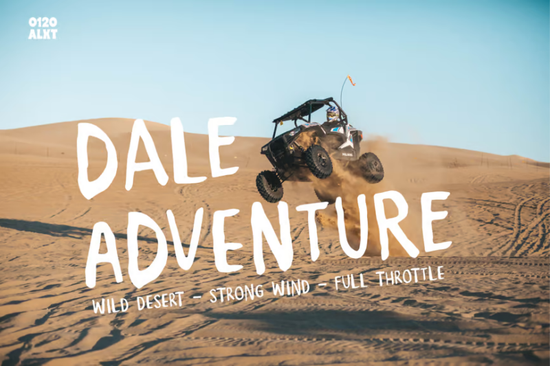 Dale Adventure - Exploration Font