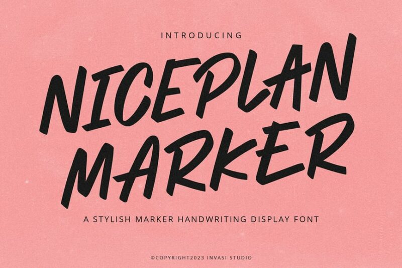 Niceplan Marker Handwriting