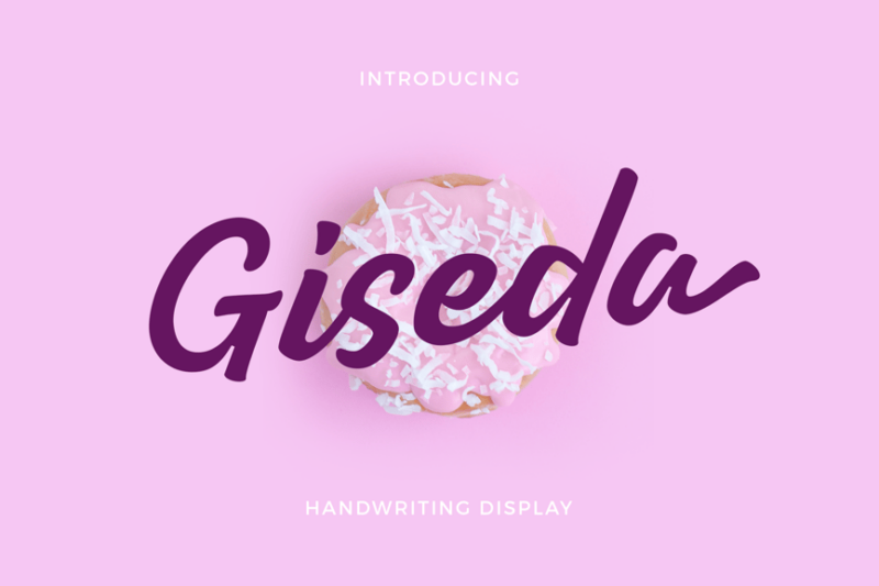 Giseda Handwriting Display