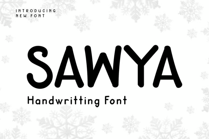 Sawya Handwriting Display