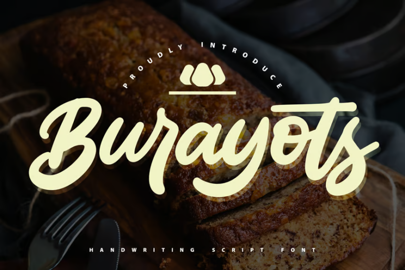 Burayots Handwriting Script Font