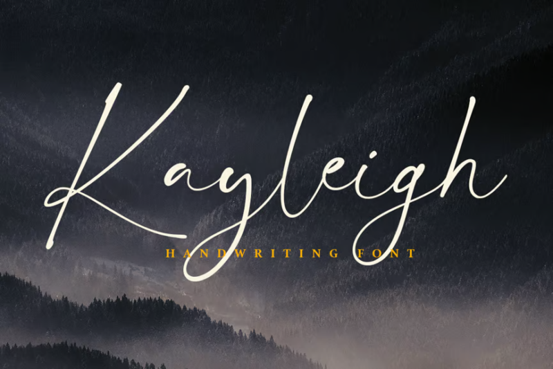 Kayleigh Handwriting Font