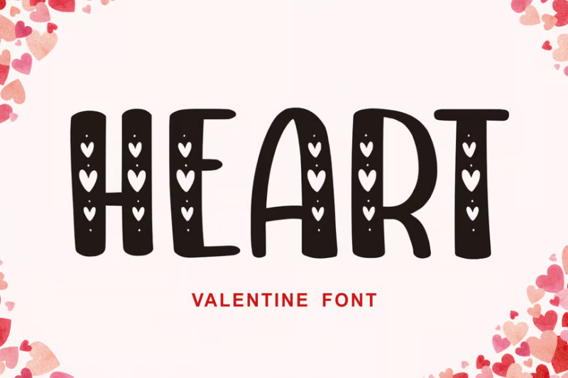 Heart - Valentines Font