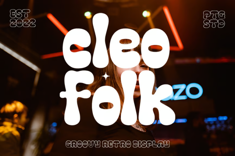 Cleo Folk | Groovy Retro Display