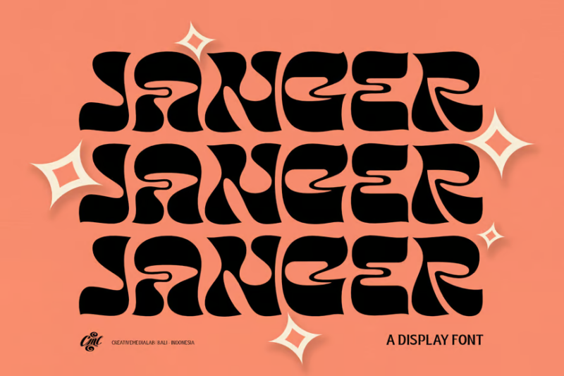 Janger - Display Font