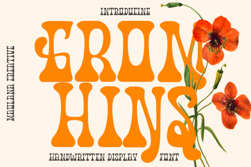 Gromhins Handwritten Display Font