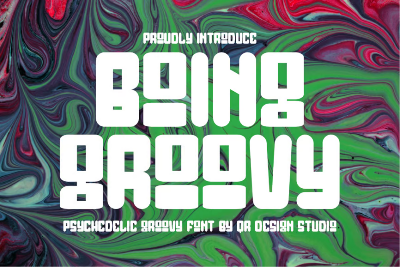 Boing Groovy Font