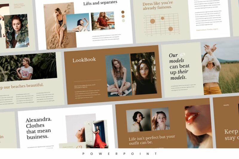 Amarta - Look Book Style Powerpoint