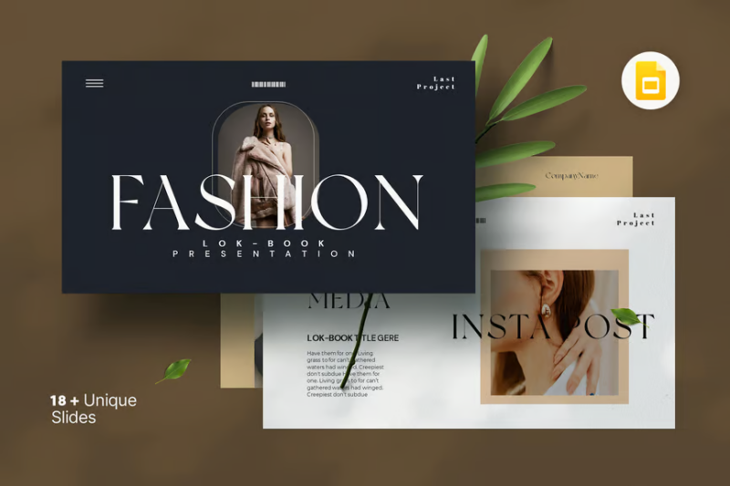 Fashion Look - Book Presentation Template