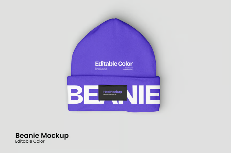 Beanie Mockup