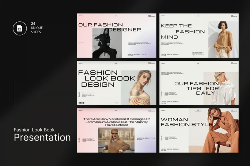 Fashion Look Book Presentation