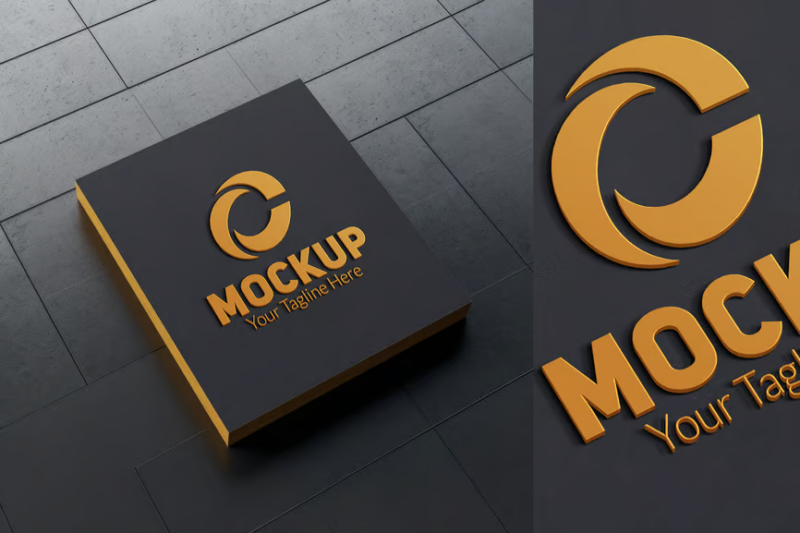 Corporate Logo Mockup Set